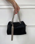 Studded with Chain Detail Handbag