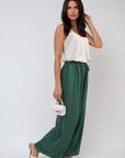 Drawstring Waist Wide Leg Trousers - Toi ‘n’ Moi Ltd