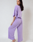 Drawstring Waist Wide Leg Trousers - Toi ‘n’ Moi Ltd
