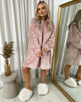 Oversized Fluffy Winter Blanket Hoodie