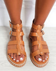 Strappy Flat Sandals
