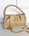 Shoulder Bag with Chain Detail