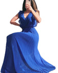 Pleated Maxi Dress