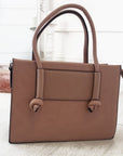 Faux Leather Handbag