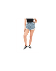 LADIES DISTRESS DENIM SHORT ICEBLUE 12 - Toi ‘n’ Moi Ltd