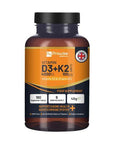 Vitamin D3 4000IU & K2 MK7 100μg Vegetarian 180 Tablets Supplement for Immune Support Calcium Boost, Bone & Muscle by Prowise - Toi ‘n’ Moi Ltd