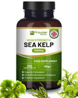 Sea Kelp 2000mg 200 Vegan Tablets | Natural Source of Iodine | Premium Ingredients | Proudly made in the UK by Prowise - Toi ‘n’ Moi Ltd
