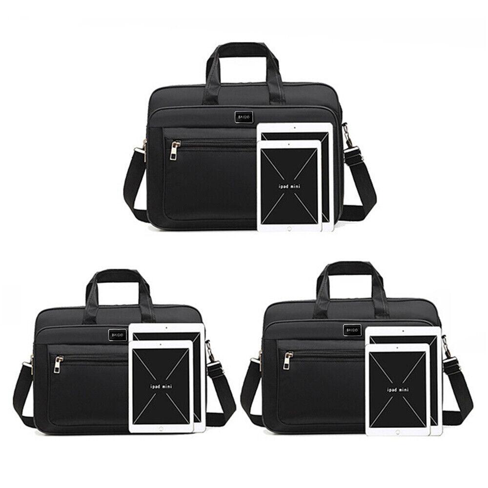 Men Shoulder Messenger Bag Waterproof Travel Business Work Laptop Bag Briefcase - Toi ‘n’ Moi Ltd