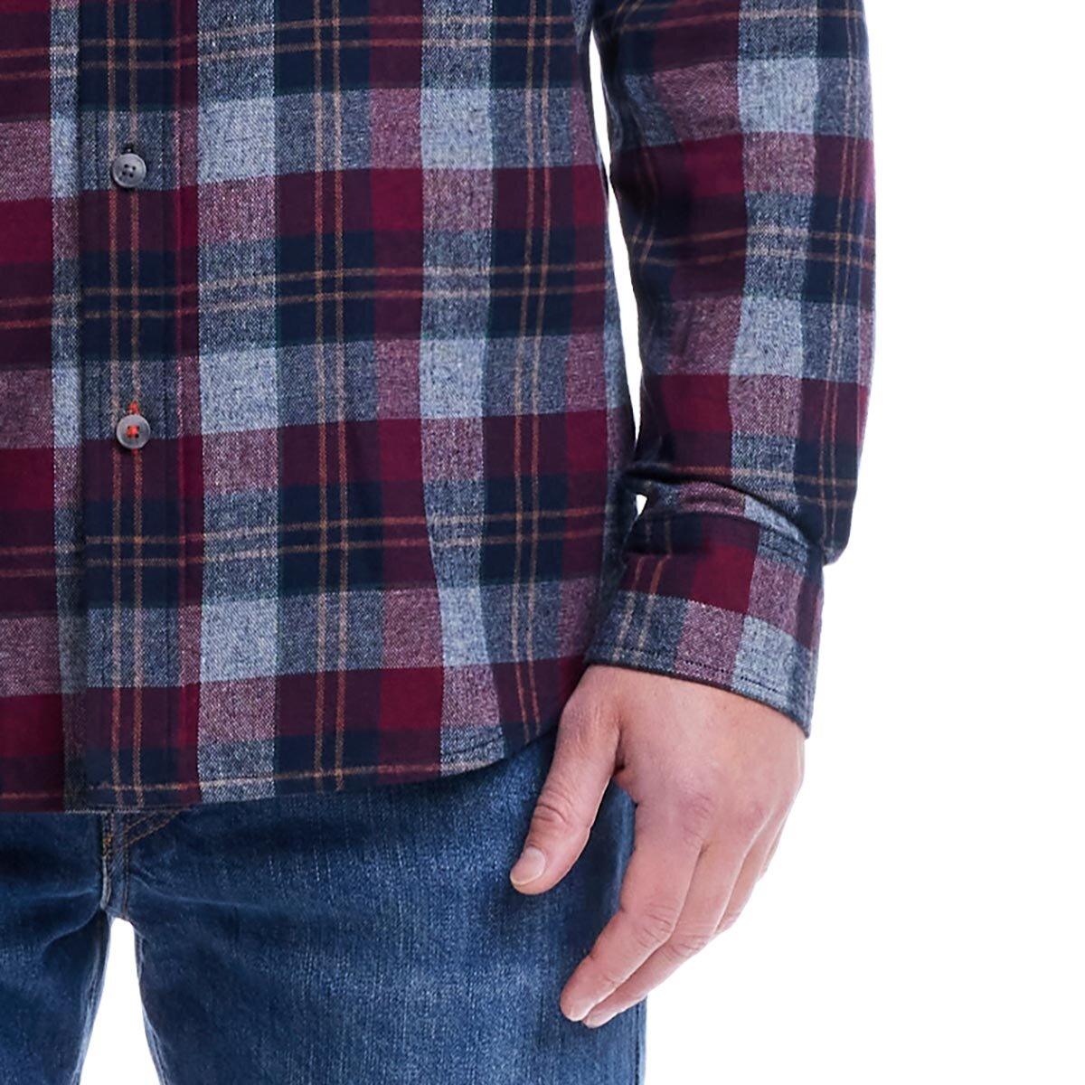 Weatherproof Vintage Men'S Long Sleeve Flannel Shirt - Toi ‘n’ Moi Ltd