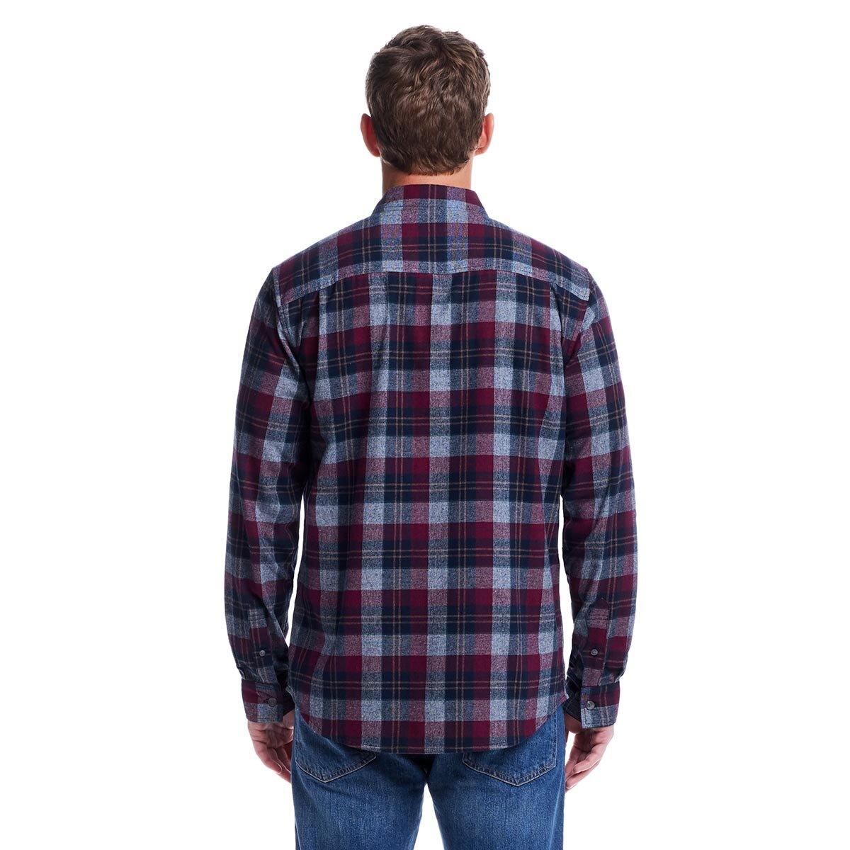 Weatherproof Vintage Men'S Long Sleeve Flannel Shirt - Toi ‘n’ Moi Ltd