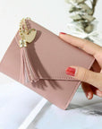 Women Ladies Leather Small Mini Wallet Card Key Holder Cash Coin Purse Clutchbag - Toi ‘n’ Moi Ltd