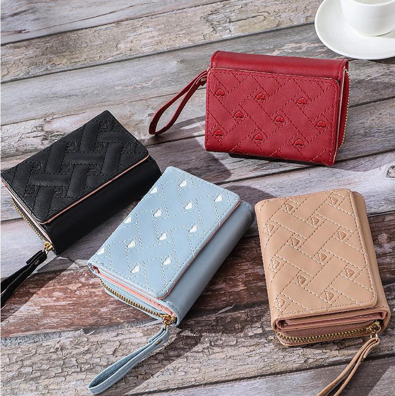 Women Ladies Leather Purse Wallet Folding Short Small Money Cash Card Holder UK - Toi ‘n’ Moi Ltd