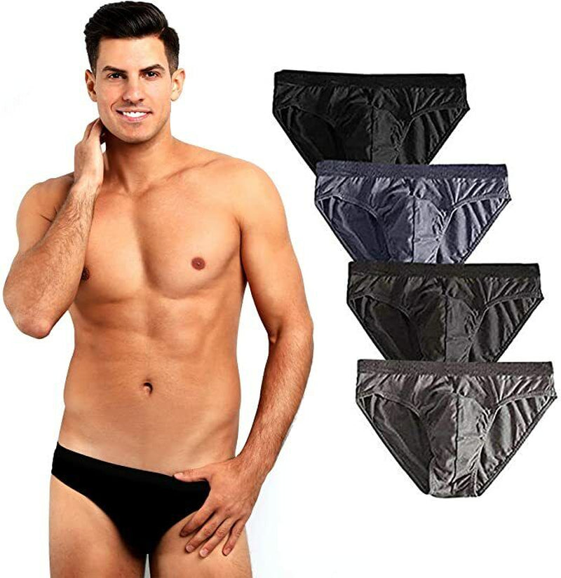 Mens Classic Sports Soft Cotton Underwear Ribbed Slips Fit Briefs Pants S-XL Lot - Toi ‘n’ Moi Ltd