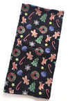 Womens Ladies Christmas Festive Scarf Santa Claus Snowman Print Winter Gifts UK - Toi ‘n’ Moi Ltd