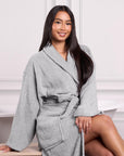 Brentfords Luxury 100% Cotton Bath Robe Terry Towel Soft Dressing Gown Unisex - Toi ‘n’ Moi Ltd