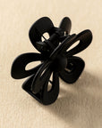 Camel Sweet Hollowed Flower Shape Claw Clip - Toi ‘n’ Moi Ltd