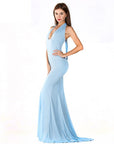 Light Blue Evening Gown