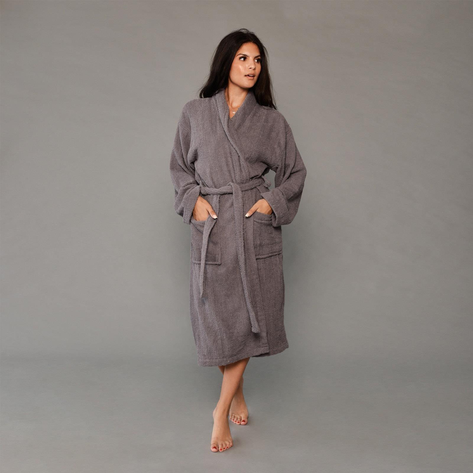 Brentfords Luxury 100% Cotton Bath Robe Terry Towel Soft Dressing Gown Unisex - Toi ‘n’ Moi Ltd