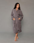 Brentfords Luxury 100% Cotton Bath Robe Terry Towel Soft Dressing Gown Unisex - Toi ‘n’ Moi Ltd