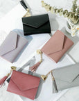Women Ladies Leather Small Mini Wallet Card Key Holder Cash Coin Purse Clutchbag - Toi ‘n’ Moi Ltd