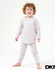 DKNY Kids Pyjama 2 Piece Set in Black - Toi ‘n’ Moi Ltd