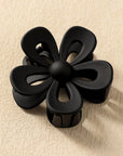 Camel Sweet Hollowed Flower Shape Claw Clip - Toi ‘n’ Moi Ltd