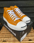Converse Unisex Jack Purcell Mid Trainers / Saffron Orange / RRP £70 - Toi ‘n’ Moi Ltd