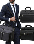 Men Shoulder Messenger Bag Waterproof Travel Business Work Laptop Bag Briefcase - Toi ‘n’ Moi Ltd