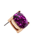 Ae0333-Glitter Epoxy Stud Earrings - Toi ‘n’ Moi Ltd