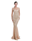 Gold Evening Gown - Toi ‘n’ Moi Ltd