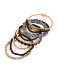 Multicolor Bead Bracelet Set