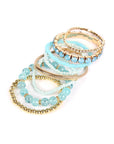 Multicolor Bead Bracelet Set