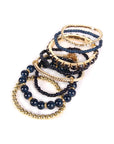 Multicolor Bead Bracelet Set