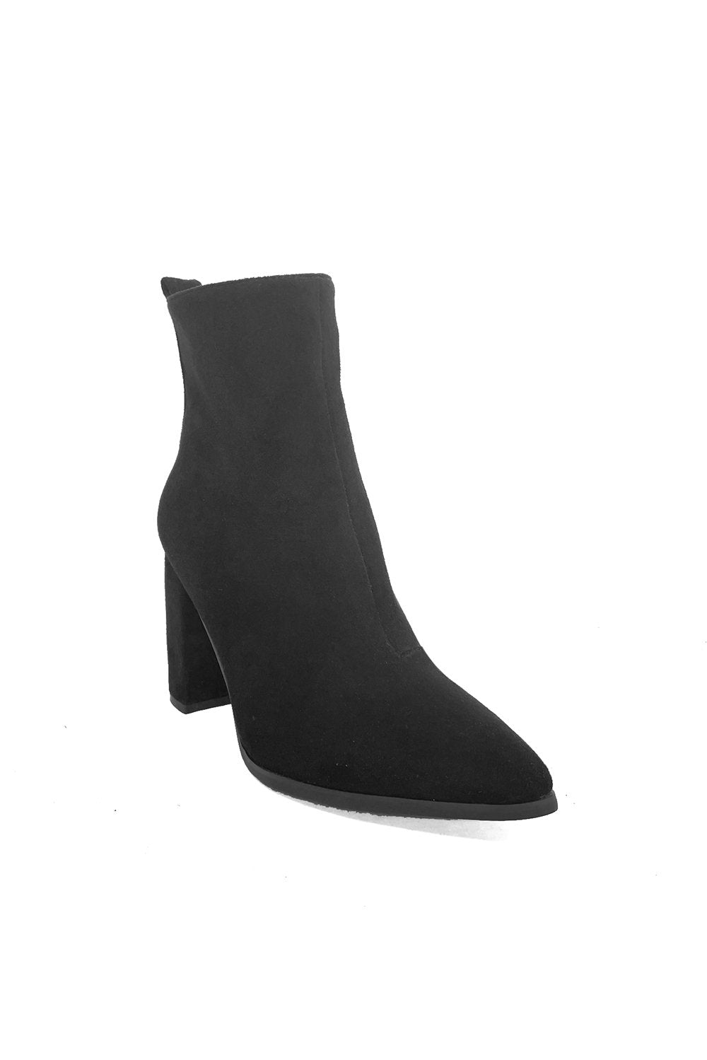 Block Heel Ankle Boots with Zip Detail - Toi ‘n’ Moi Ltd