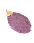 Oversized Tassel Drop Earrings