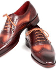 Paul Parkman Men's Two Tone Wingtip Oxfords (ID