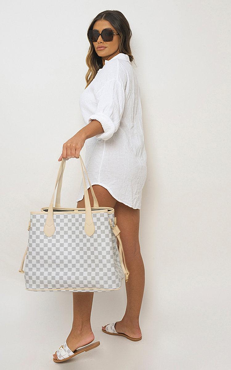 Button Down Long Sleeve Oversized Shirt - Toi ‘n’ Moi Ltd