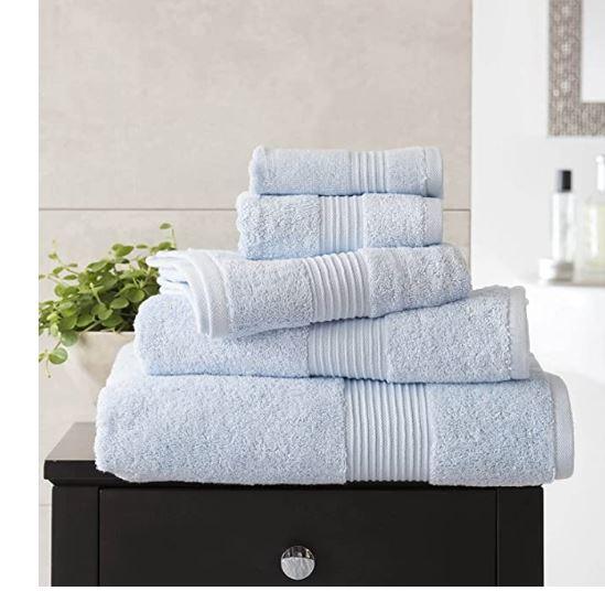 Deyongs Bliss 650gsm Pima Cotton Towels - Sky - Toi ‘n’ Moi Ltd
