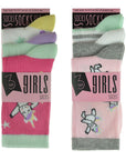 Girls 6 Pack Unicorn Design Socks - Toi ‘n’ Moi Ltd