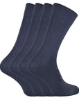 4 PAIRS Mens Bamboo Crew Socks - CR1 - Toi ‘n’ Moi Ltd