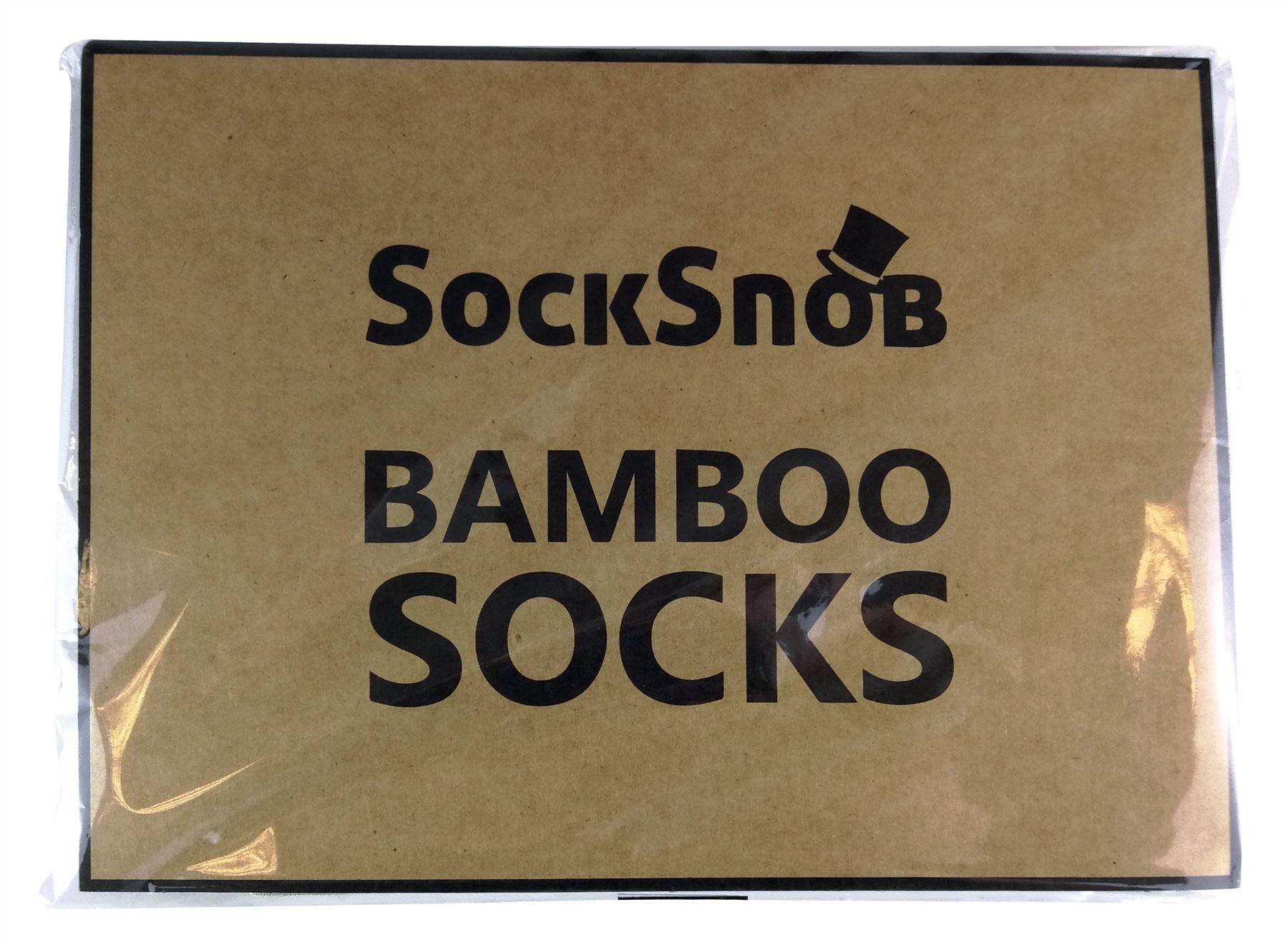 4 PAIRS Mens Bamboo Crew Socks - CR1 - Toi ‘n’ Moi Ltd