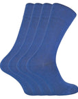4 PAIRS Mens Bamboo Crew Socks - CR1 - Toi ‘n’ Moi Ltd