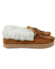 Nordvek Childrens Suede Moccasin Slippers - Rubber Sole - 435-100 - Toi ‘n’ Moi Ltd