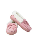 Nordvek Childrens Suede Moccasin Slippers - Rubber Sole - 435-100 - Toi ‘n’ Moi Ltd