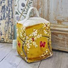 Chateau Blossom Door Stop Ochre - Toi ‘n’ Moi Ltd