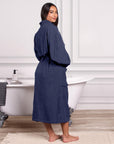 Brentfords Luxury 100% Cotton Bath Robe Terry Towel Soft Dressing Gown Unisex - Toi ‘n’ Moi Ltd
