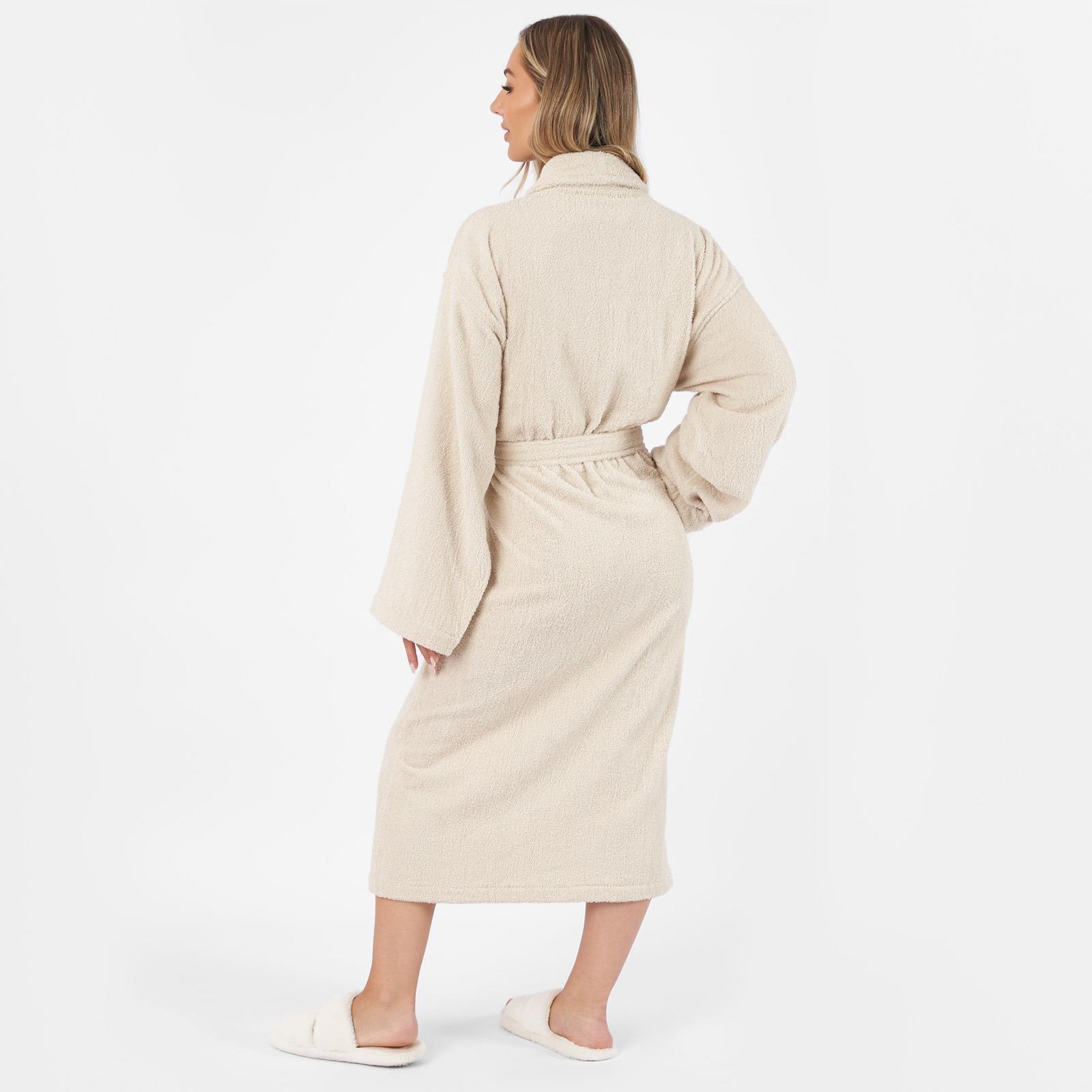 Brentfords Luxury 100% Cotton Bath Robe Terry Towel Soft Dressing Gown Unisex - Toi ‘n’ Moi Ltd