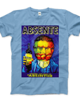 Absente, Vintage Absinthe Liquor Advertisement With Van Gogh T-Shirt - Toi ‘n’ Moi Ltd