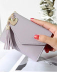 Women Ladies Leather Small Mini Wallet Card Key Holder Cash Coin Purse Clutchbag - Toi ‘n’ Moi Ltd