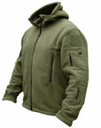 Men Casual Coat Tactical Recon Fleece Jacket Full Zip Army Hoodie Combat Hoody - Toi ‘n’ Moi Ltd